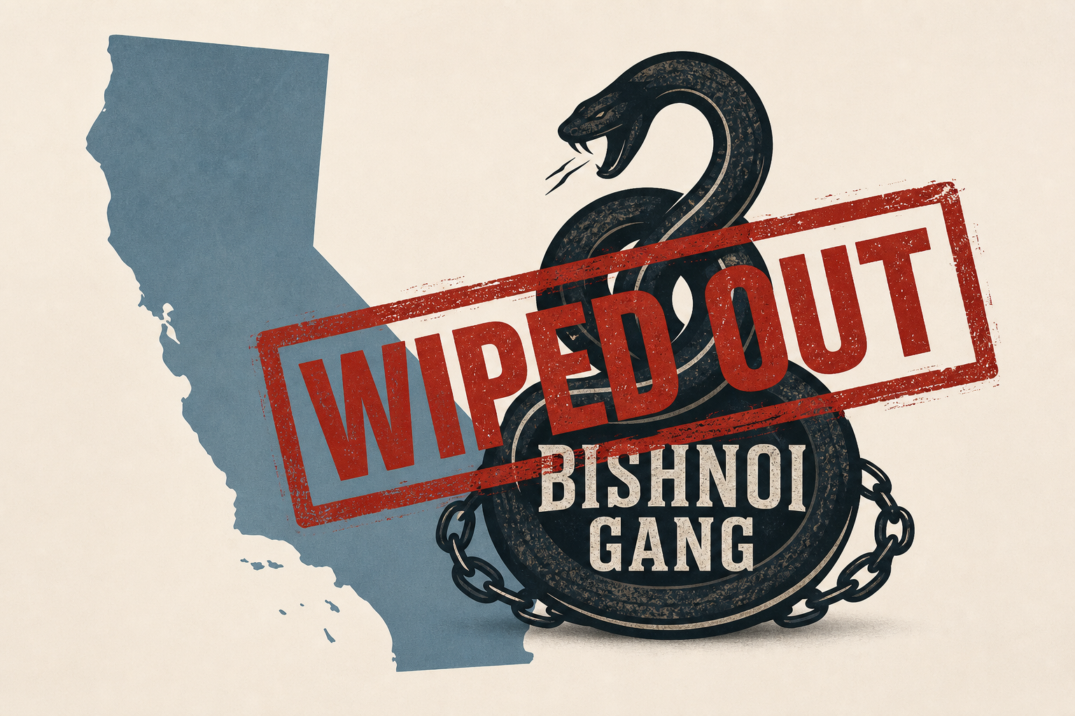 Murderous Bishnoi Gang wiped out in mass raids across California after 'barbaric' assassination spree