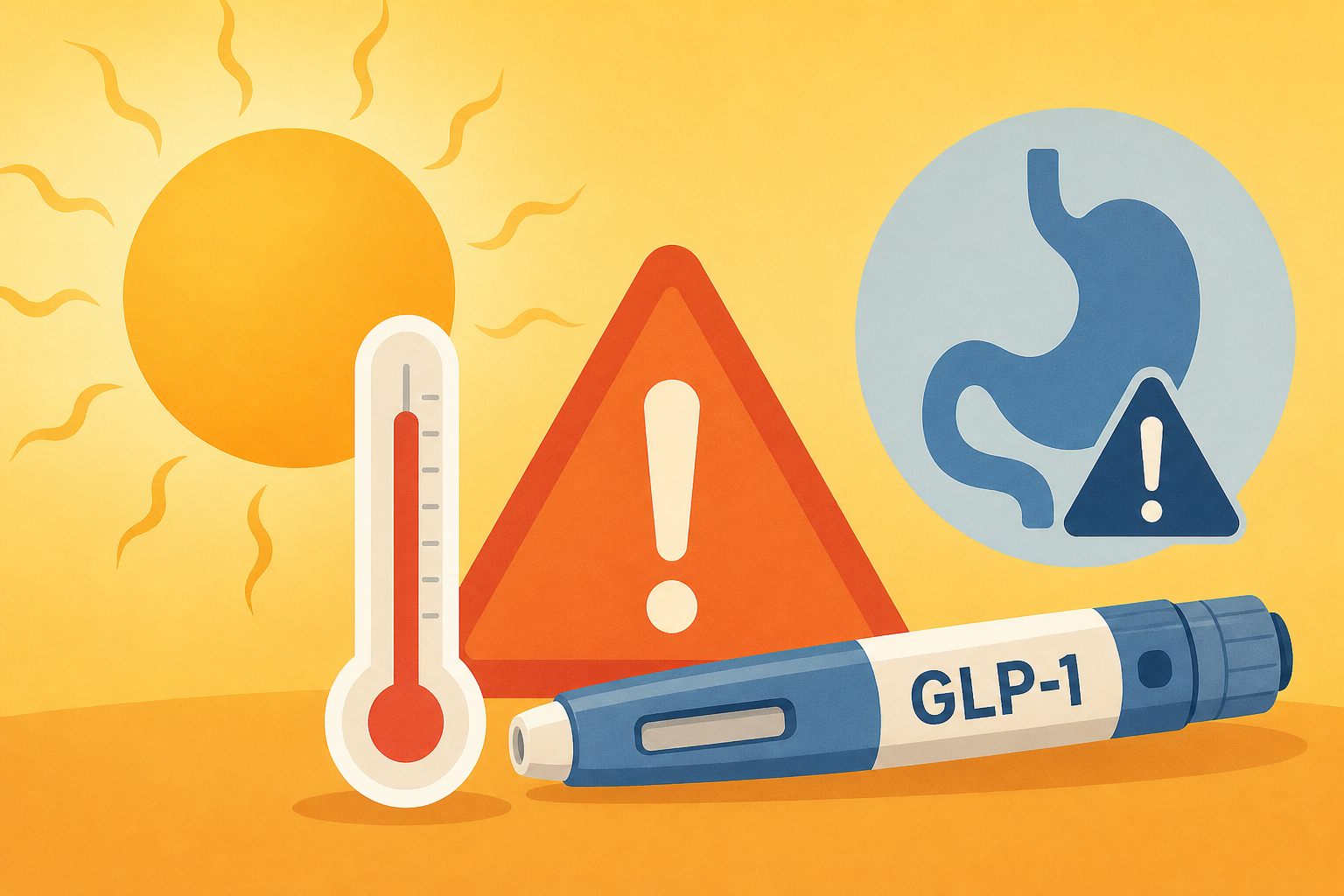 Amid heat wave, doctors warn of health risks for people taking GLP-1 drugs