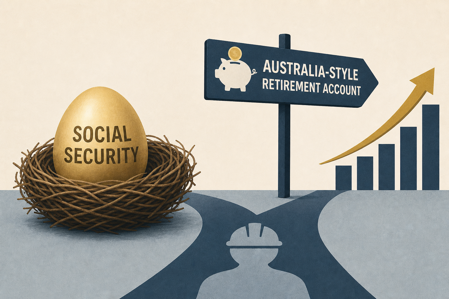 Trump Eyes Australia-Style Retirement Account. Here's What It Would Mean for a Worker Whose Whole Plan Is Social Security.