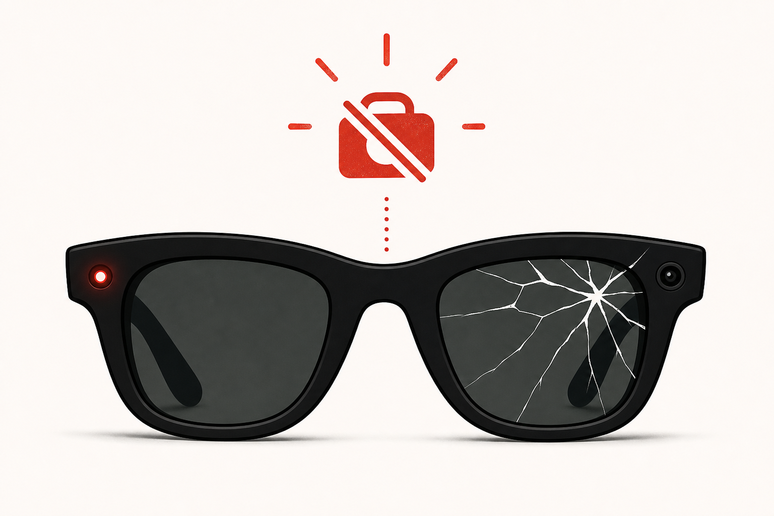 Meta Ray-Ban glasses now disable the camera if privacy light breaks