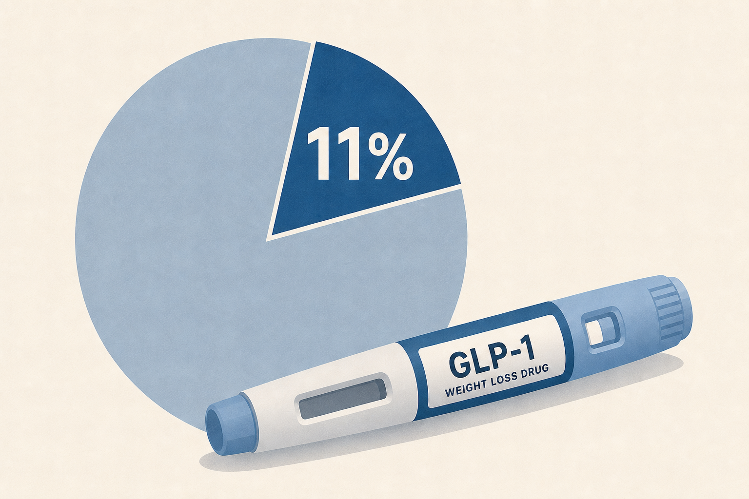 11% of Americans Are Currently Taking a GLP-1 Weight Loss Drug Like Wegovy