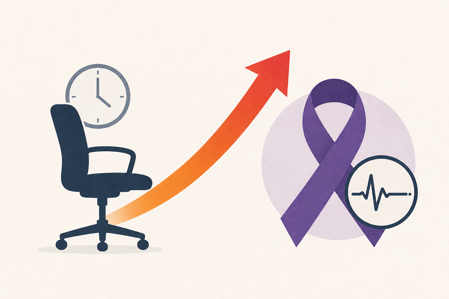 Sitting for long stretches linked to a higher risk of death from cancer - oncologist answers questions about the new study