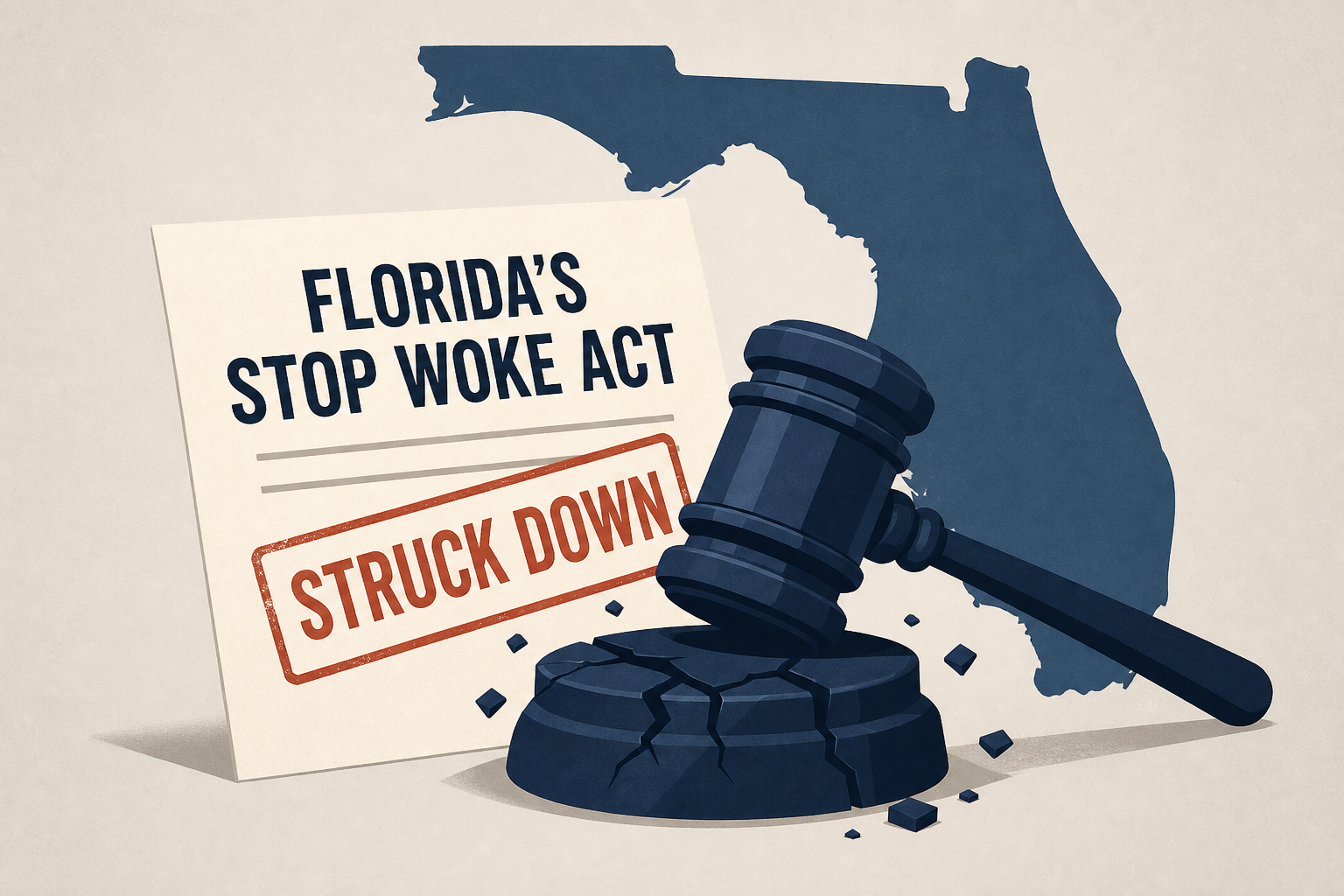 Federal court strikes down Florida's Stop WOKE Act