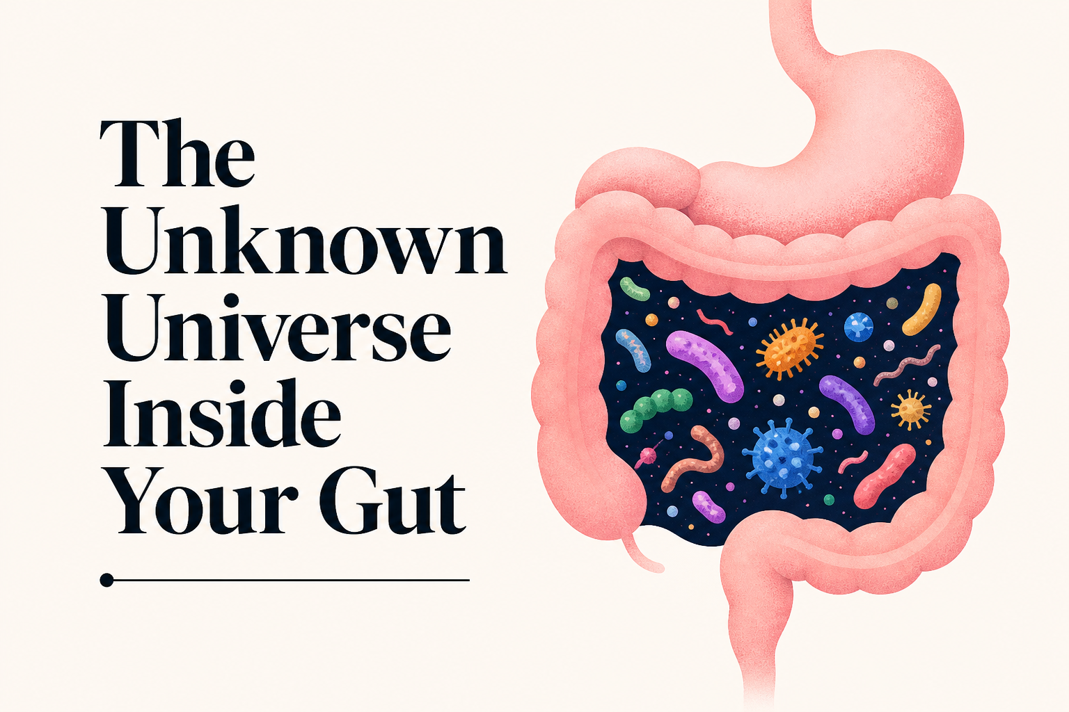 The Unknown Universe Inside Your Gut