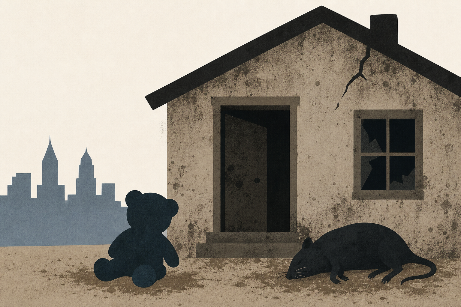 2 children found living with dead animals in squalid Northeast Philadelphia home