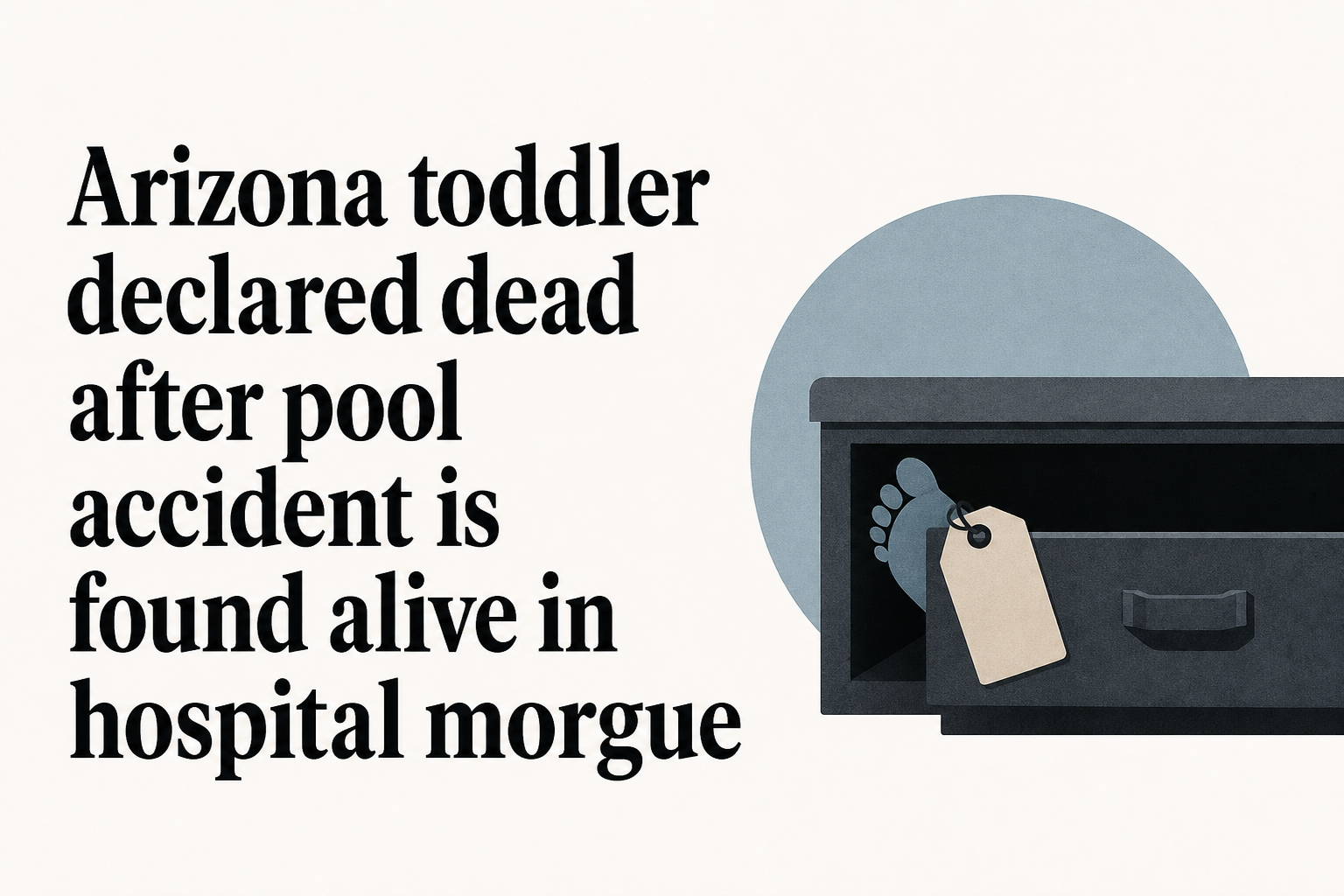Arizona toddler declared dead after pool accident is found alive in hospital morgue