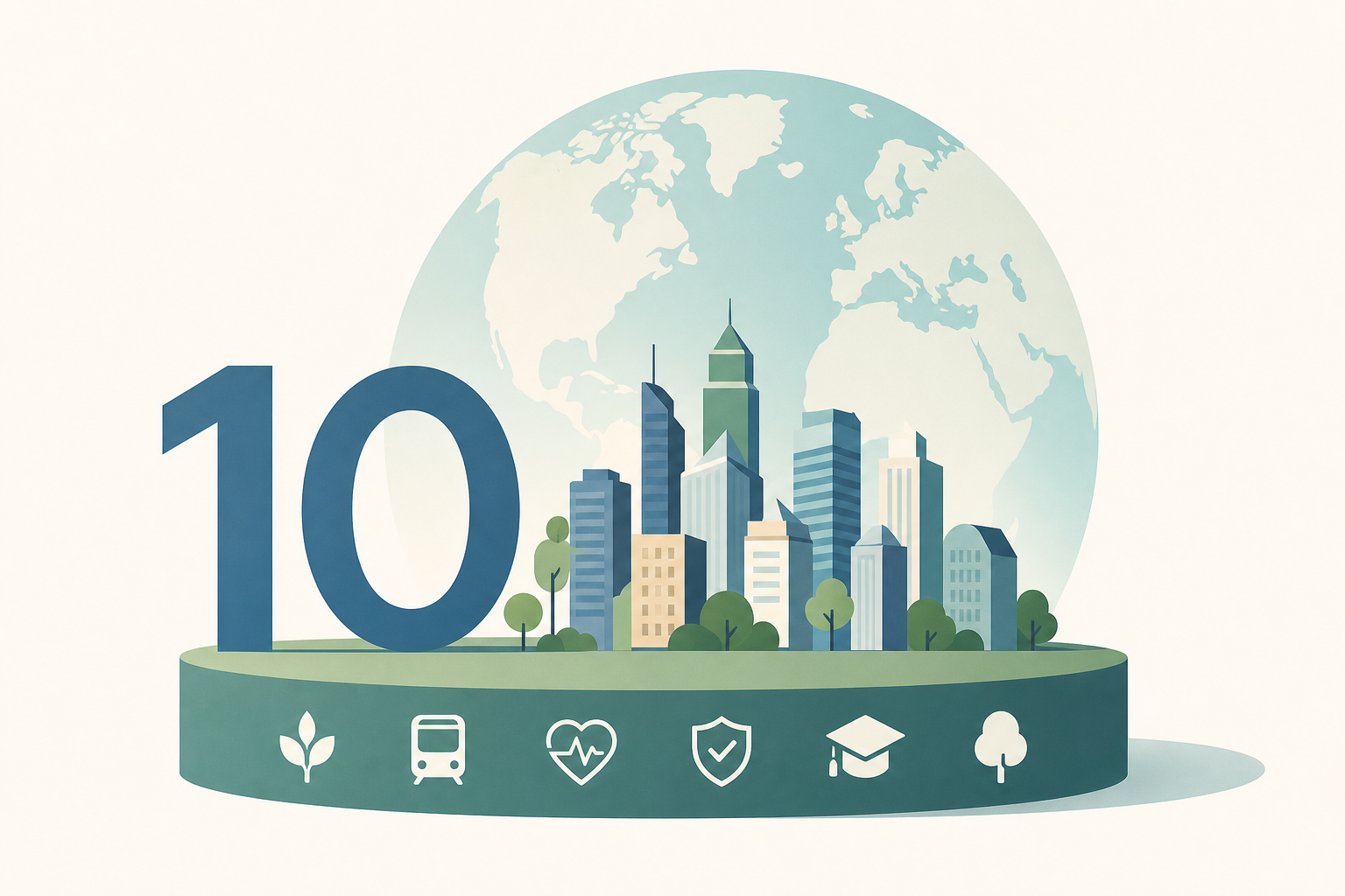 The 10 Most Livable Cities in the World