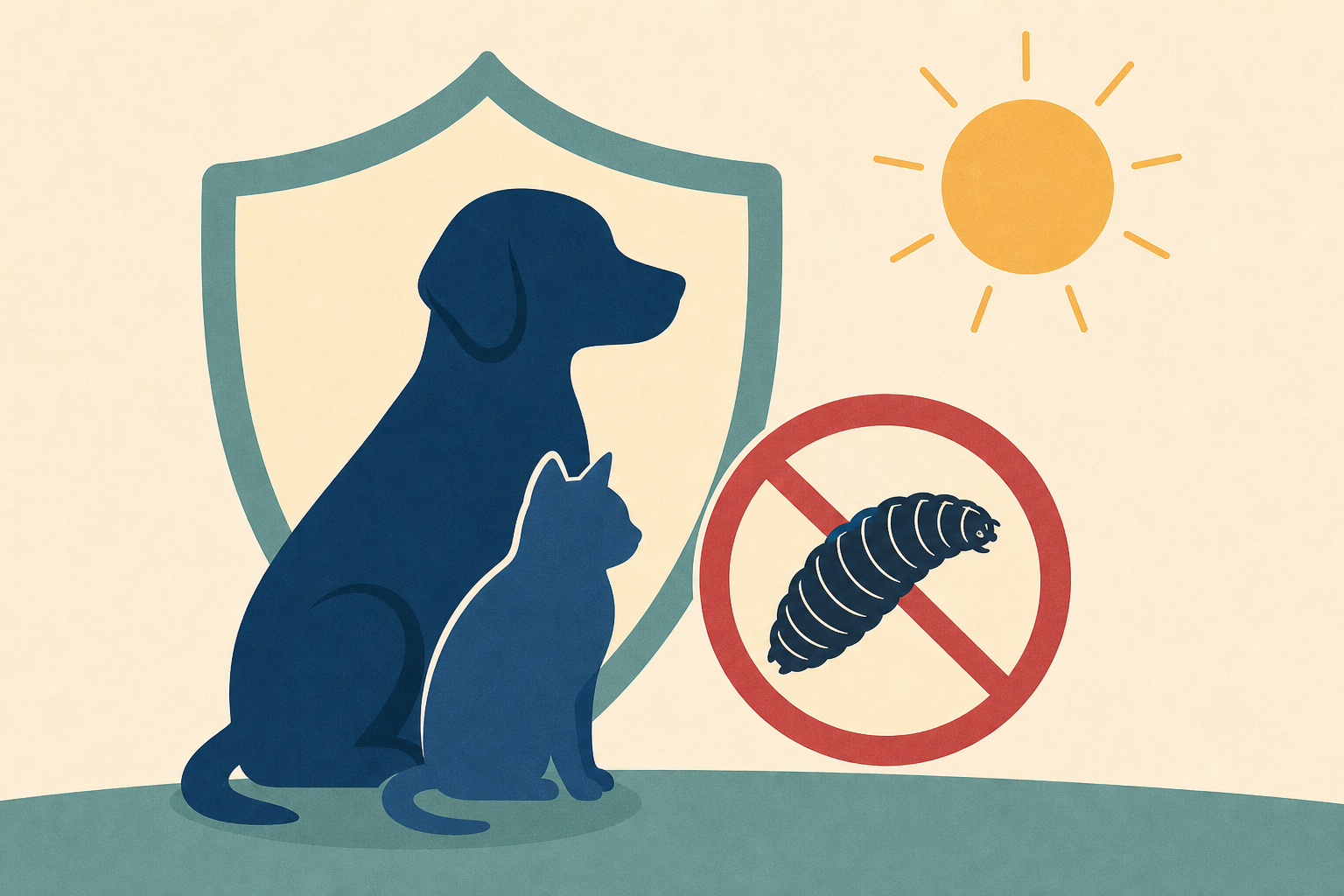 Pet safety tips for the infectious New World Screwworm this summer