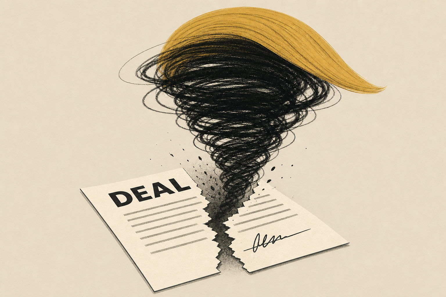 Crazed Trump Publicly Spirals as He Kills His Own Deal