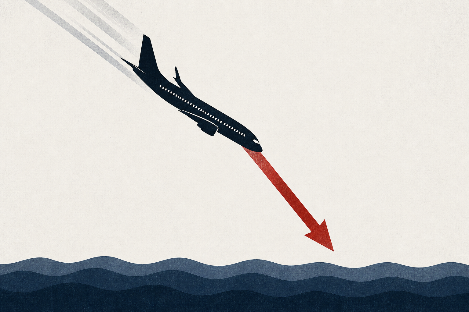 Ugh: Boeing 737 Crashes In Arabian Sea, Plunges 35,000 Feet In Two Minutes