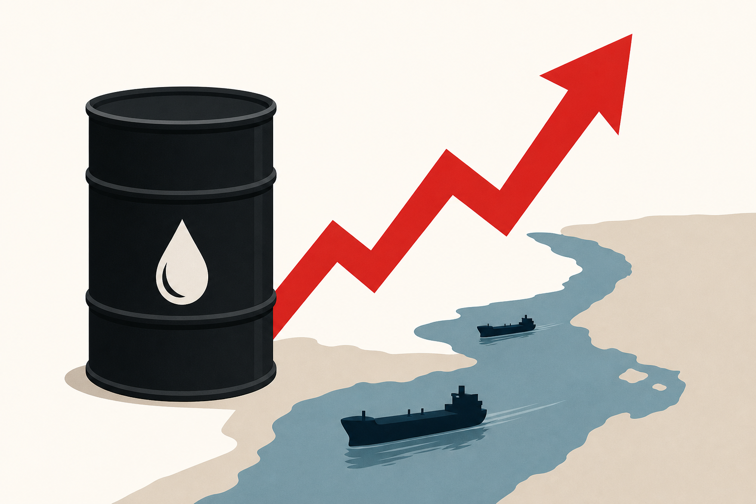 Oil prices rise sharply after Iran launches attacks on tankers near strait of Hormuz