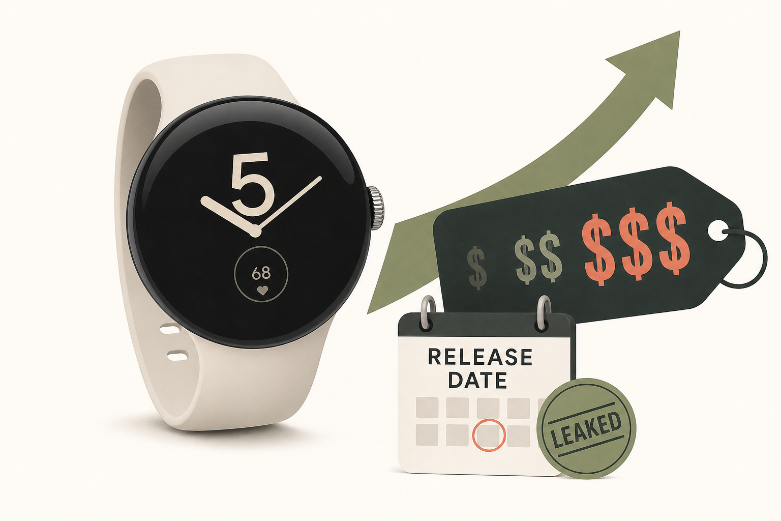 Pixel Watch 5 price increase expected as configs and release date leaked ahead of Made by Google event