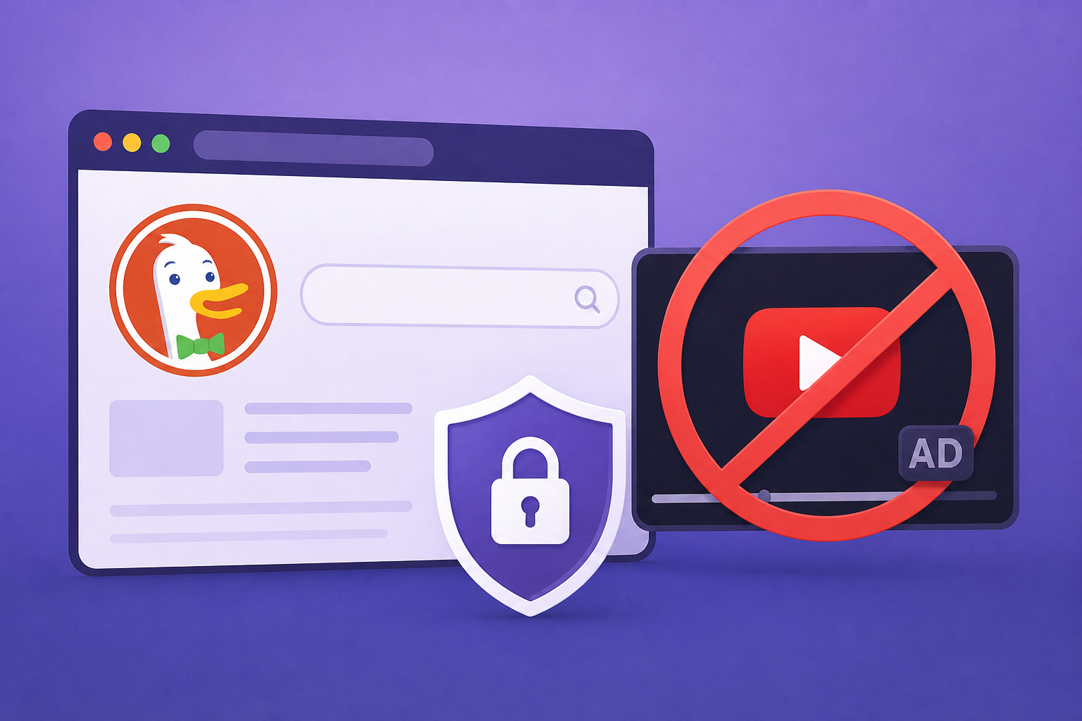 DuckDuckGo browser now blocks YouTube video ads