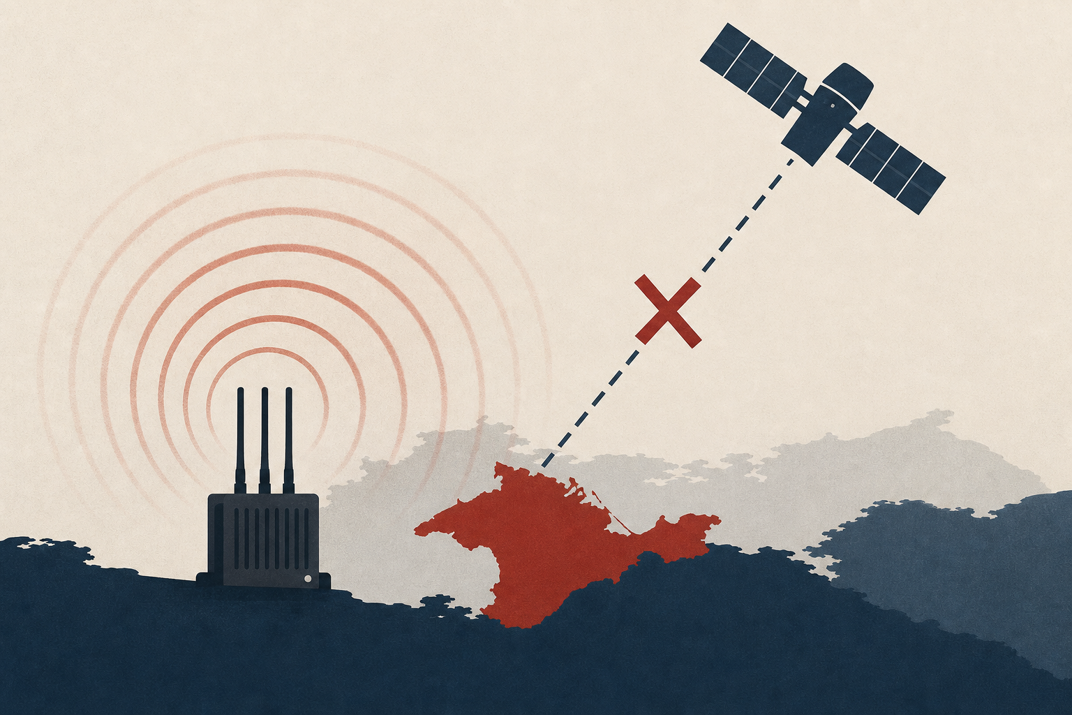 Russia Deploys Starlink Jammers to Shield Crimea Routes, Ukraine Already Responds
