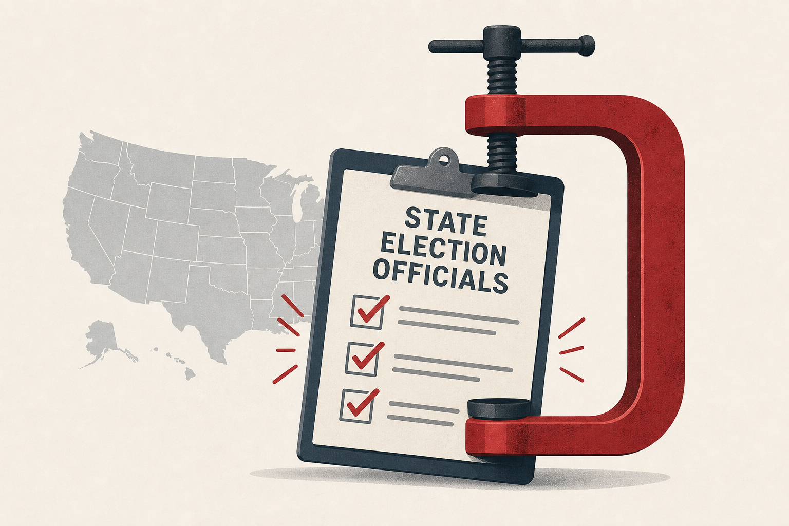 Trump administration ramps up pressure on state election officials