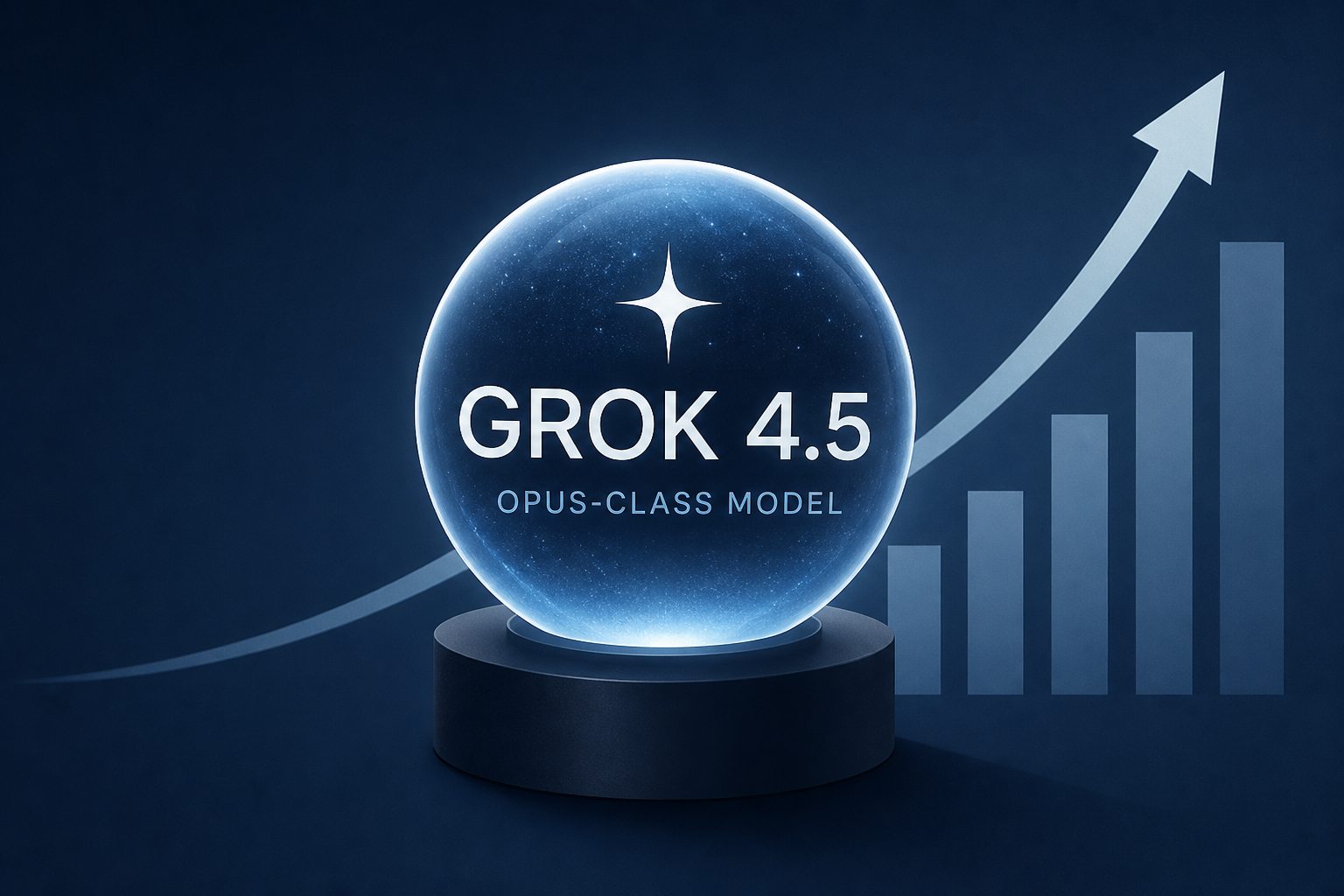SpaceXAI releases Grok 4.5, which Elon describes as an 'Opus-class model'
