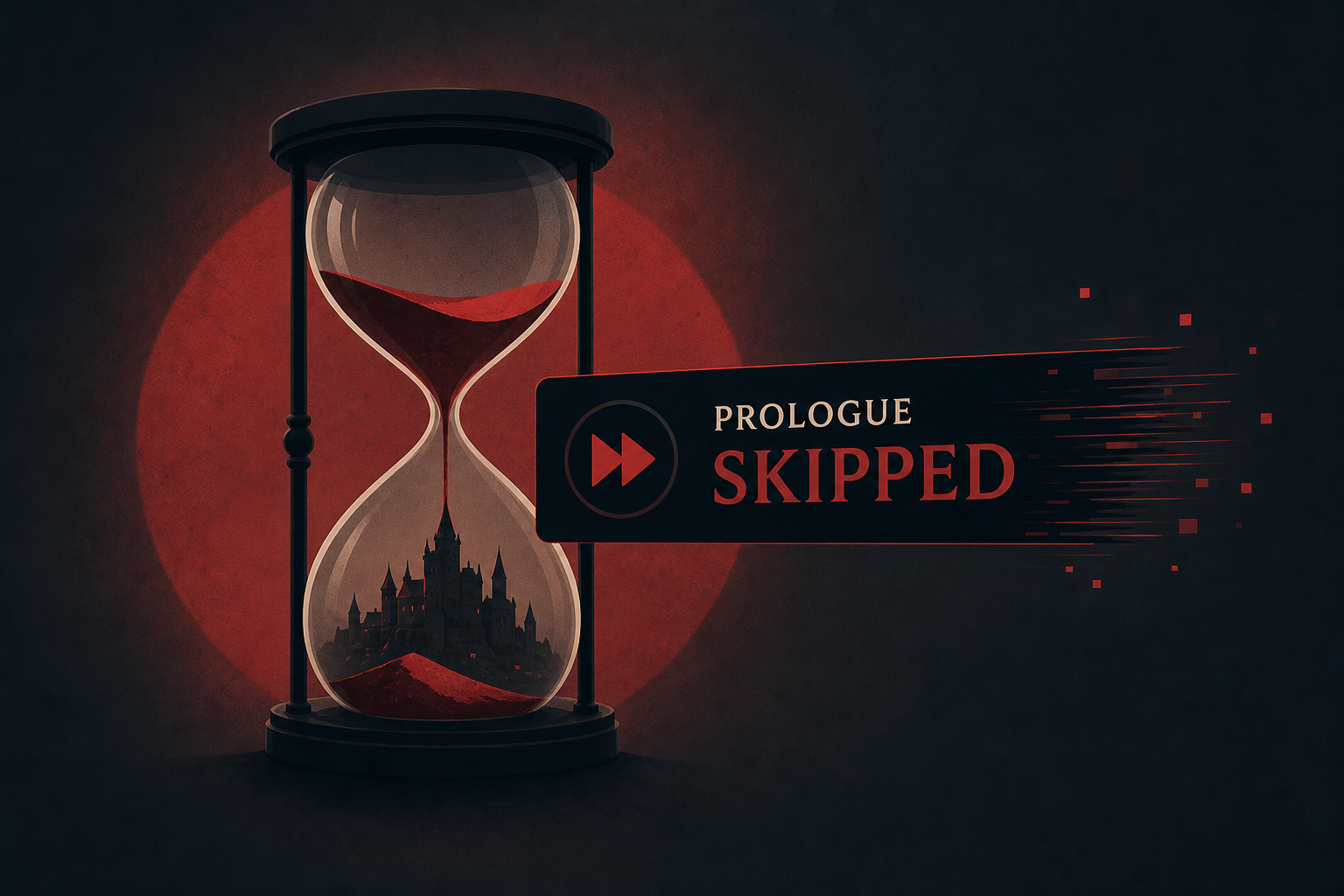 You can complete medieval vampire RPG The Blood of Dawnwalker even quicker than previously thought - before even the prologue ends