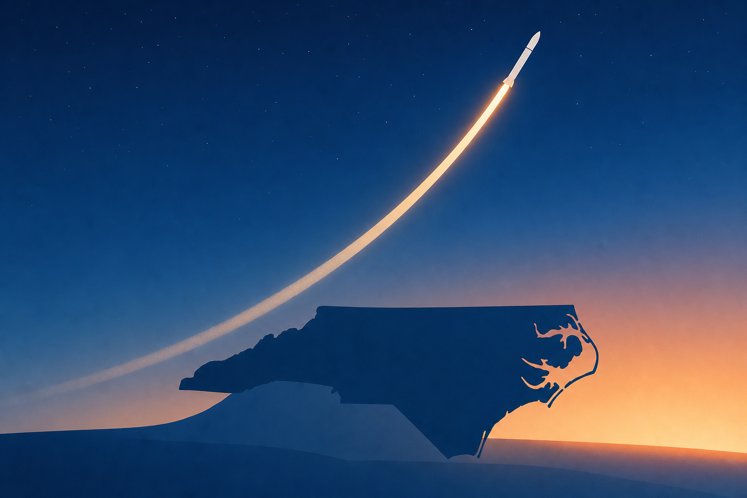 Another SpaceX rocket launch may be visible from North Carolina Thursday morning