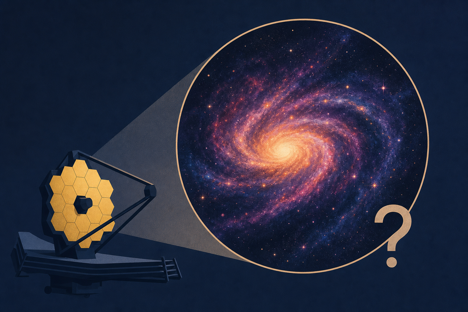 Astronomers perplexed by new James Webb Space Telescope photos unveiling secrets of a galaxy 11 million lig...