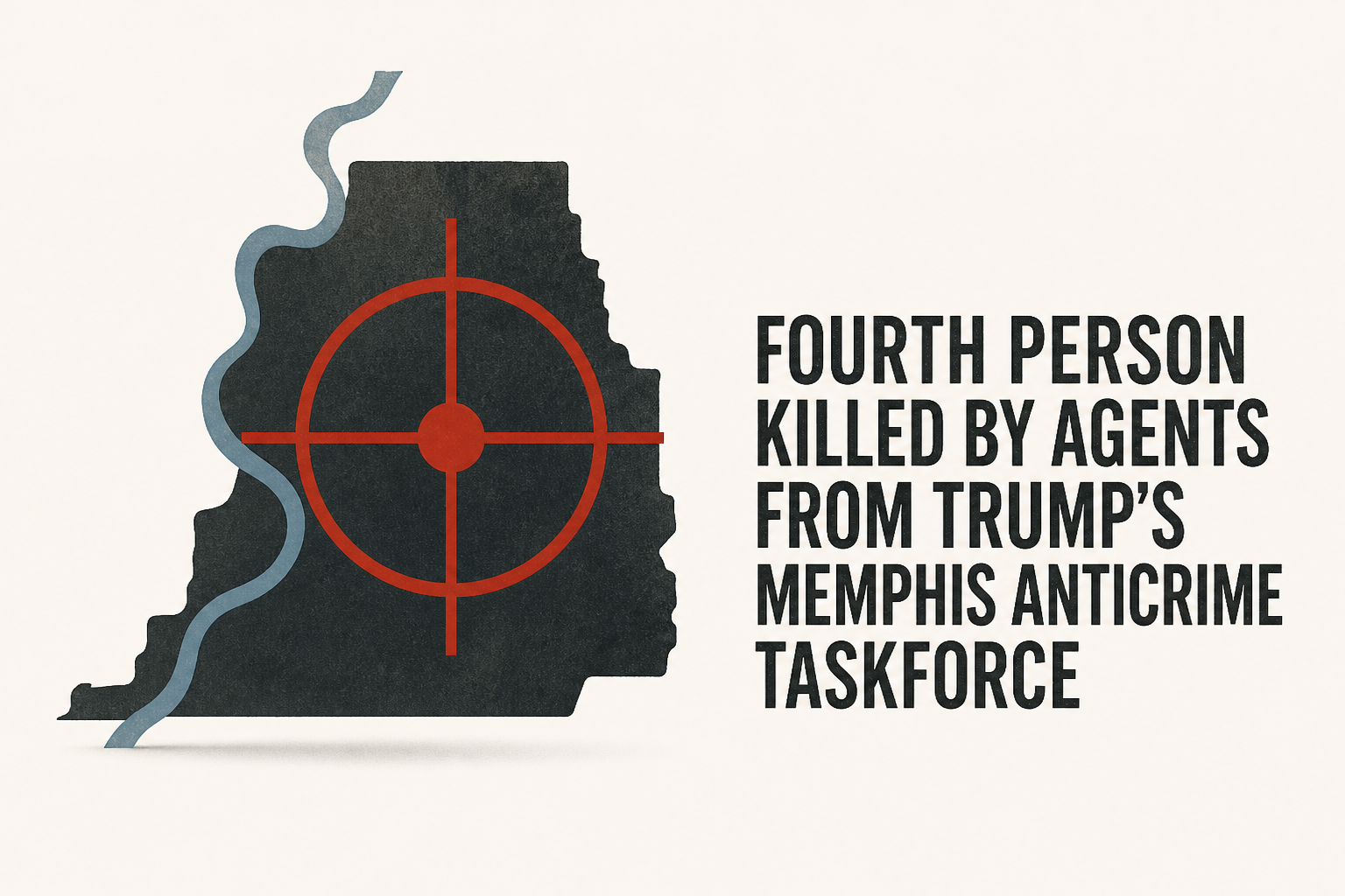 Fourth person killed by agents from Trump’s Memphis anticrime taskforce