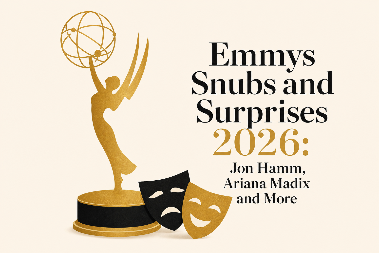 Emmys Snubs and Surprises 2026: Jon Hamm, Ariana Madix and More