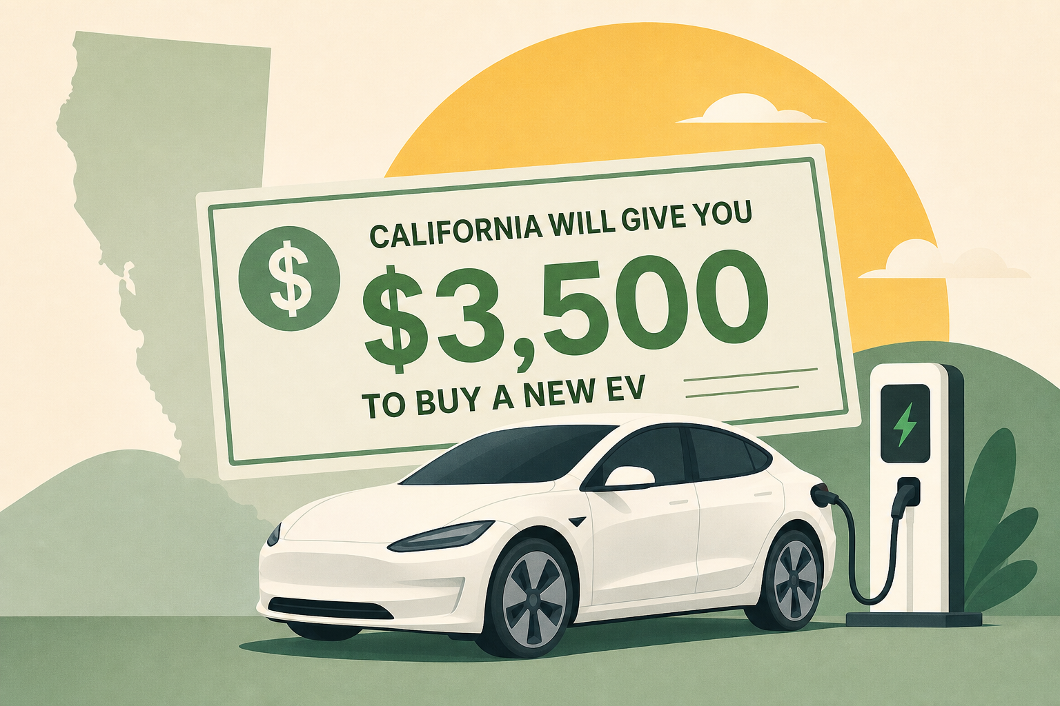 California Will Give You $3,500 To Buy A New EV