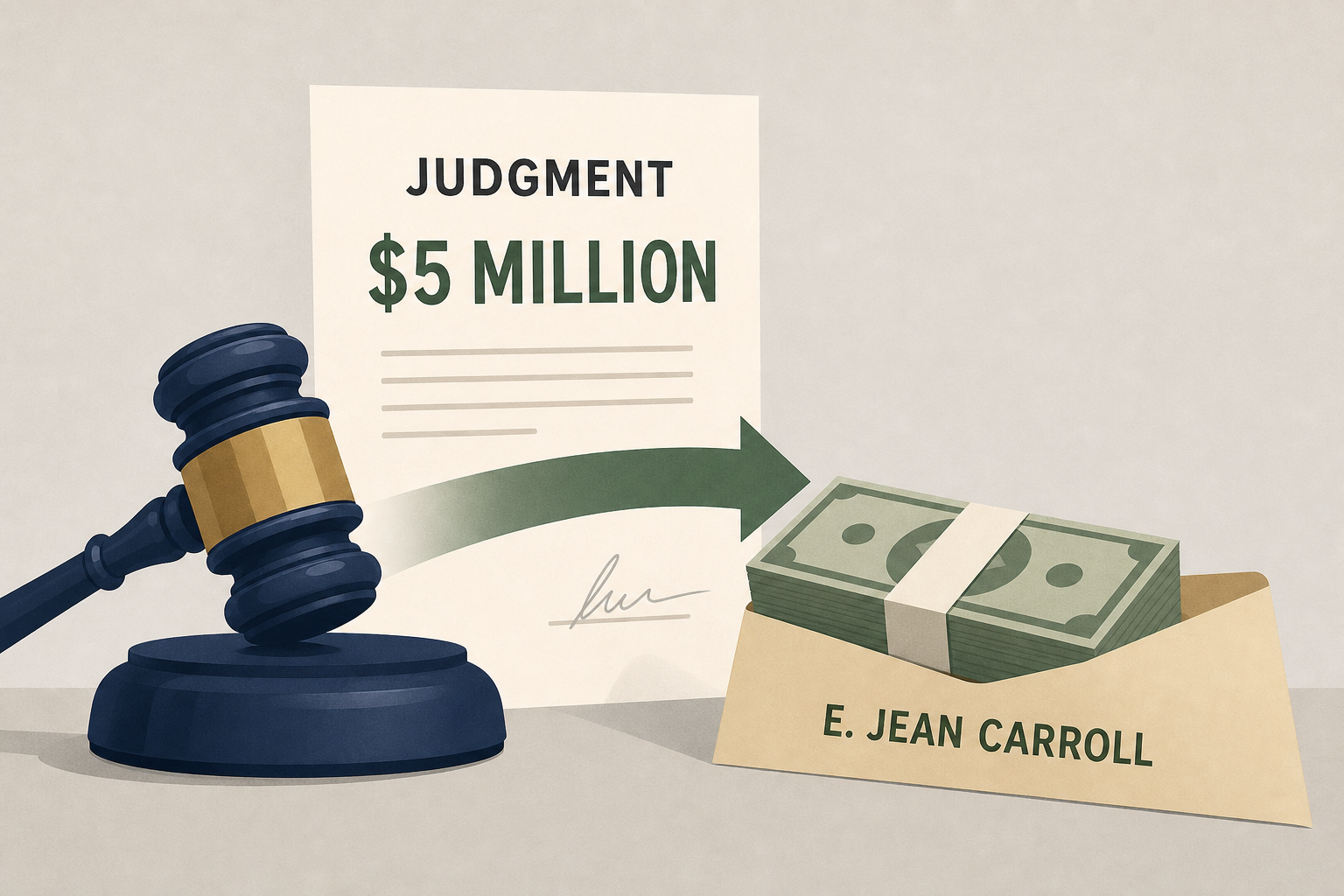 Judge Orders $5 Million Trump Judgment Be Released to E. Jean Carroll