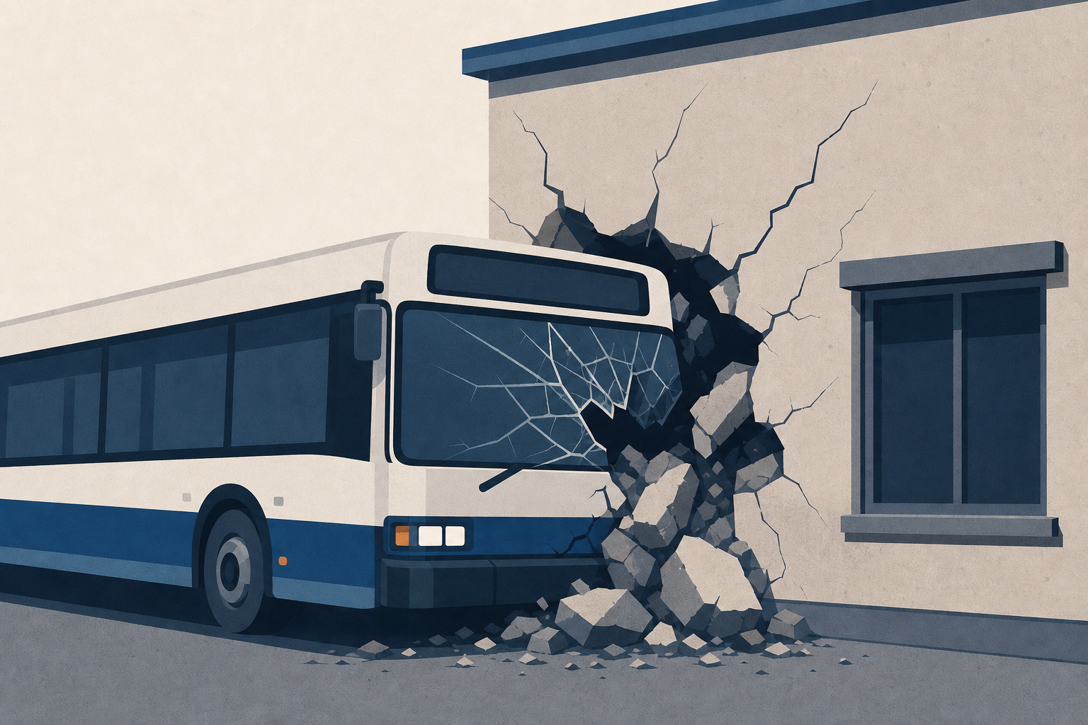 Dozens injured after bus crashes into Pikesville building