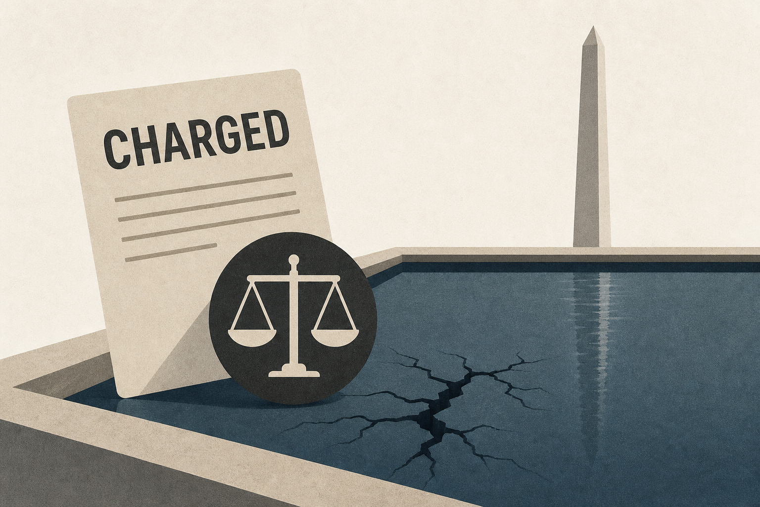 Three more people charged with damaging Reflecting Pool after Trump’s multimillion-dollar restoration