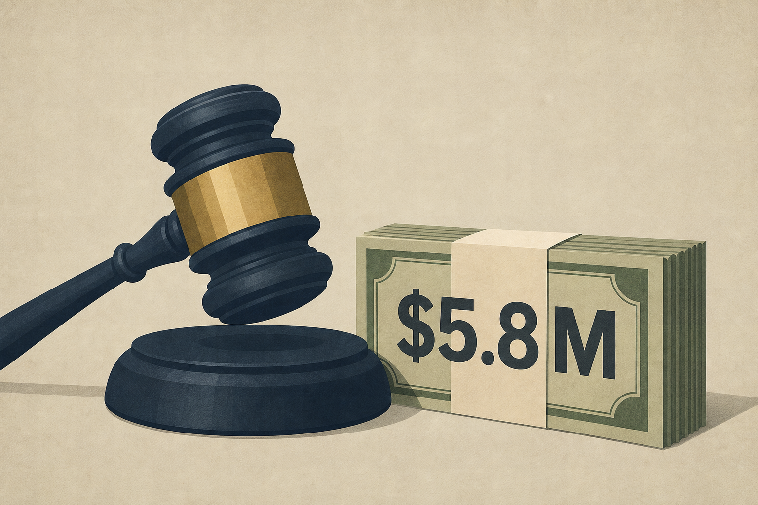 Judge orders $5.8M be paid to E. Jean Carroll in Trump case