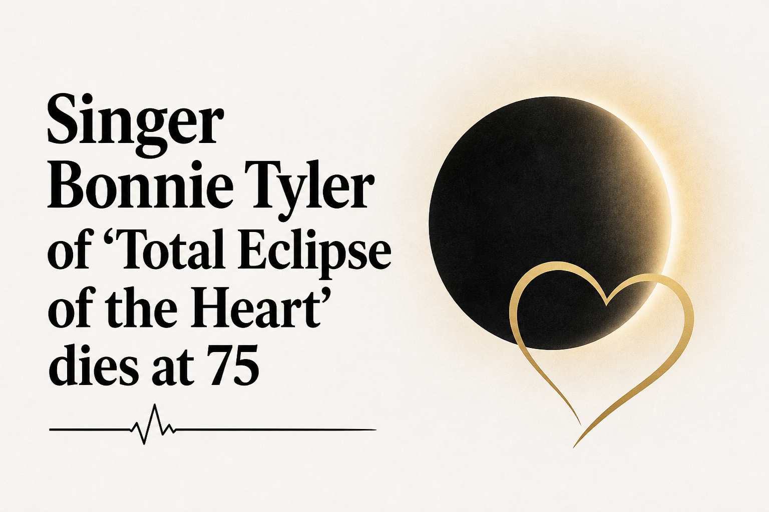 Singer Bonnie Tyler of 'Total Eclipse of the Heart' dies at 75