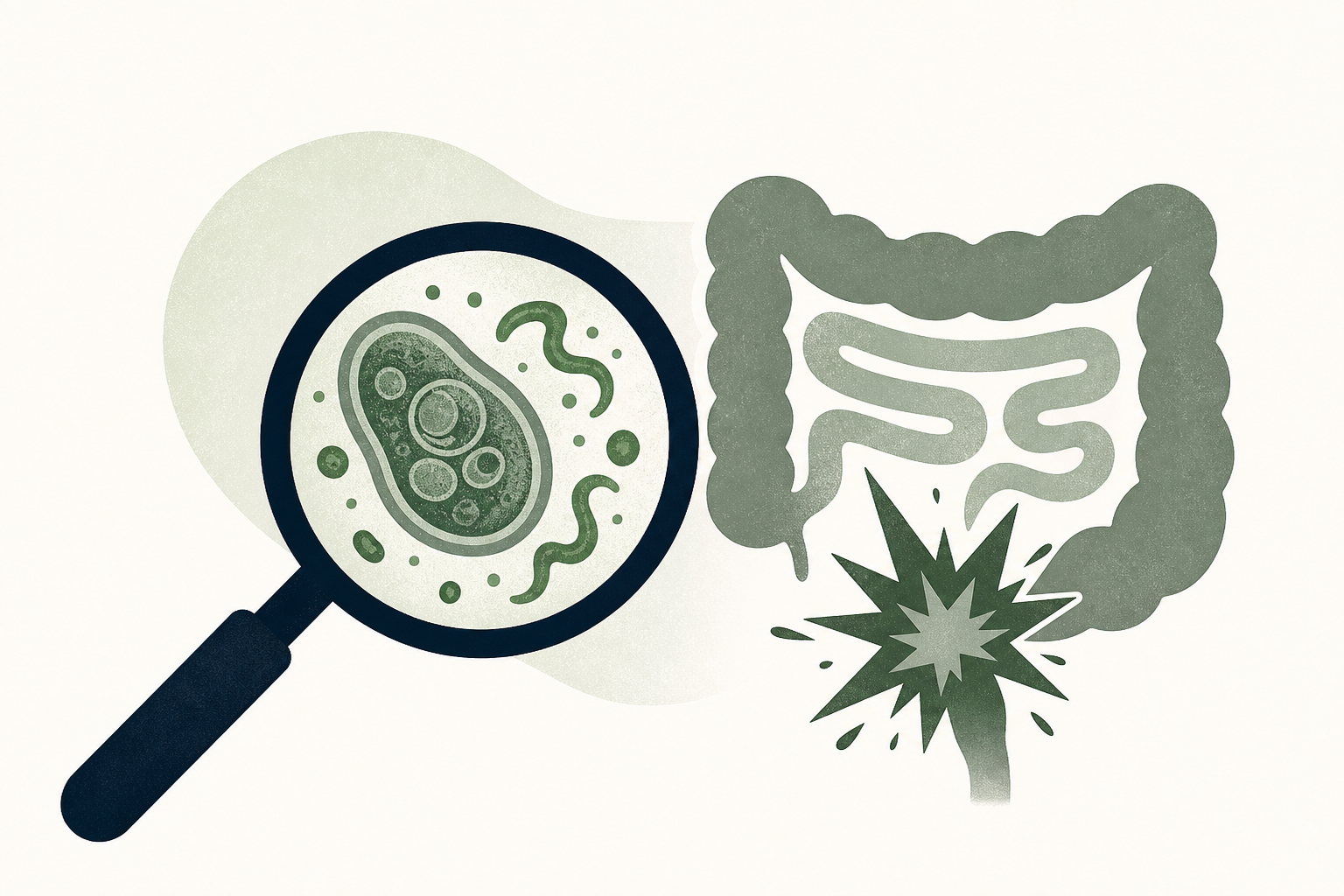 What is cyclosporiasis, the parasitic illness causing ‘explosive’ diarrhea?