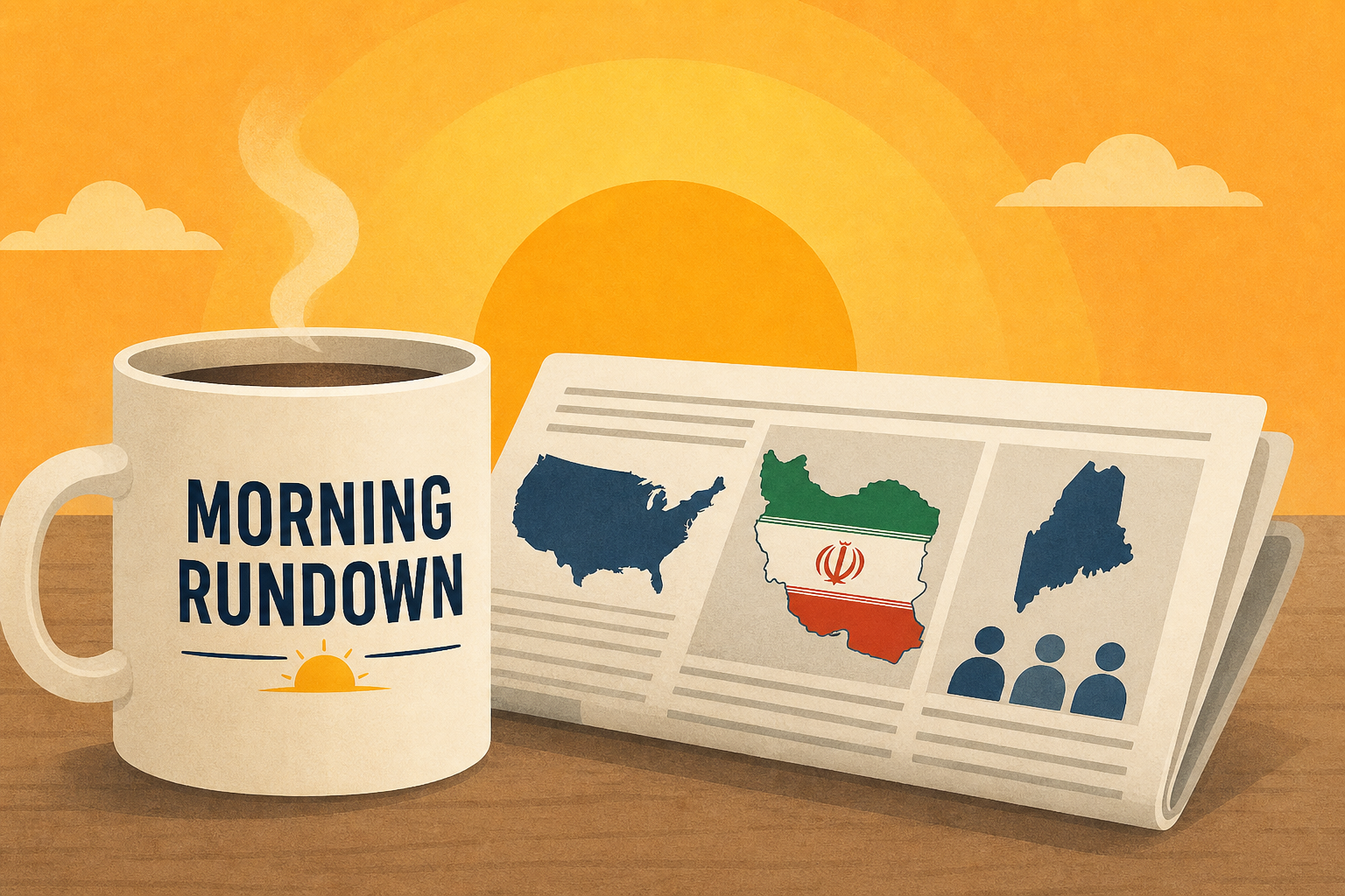 U.S. attacks Iran for a second day and Maine Democrats race to replace Graham Platner: Morning Rundown