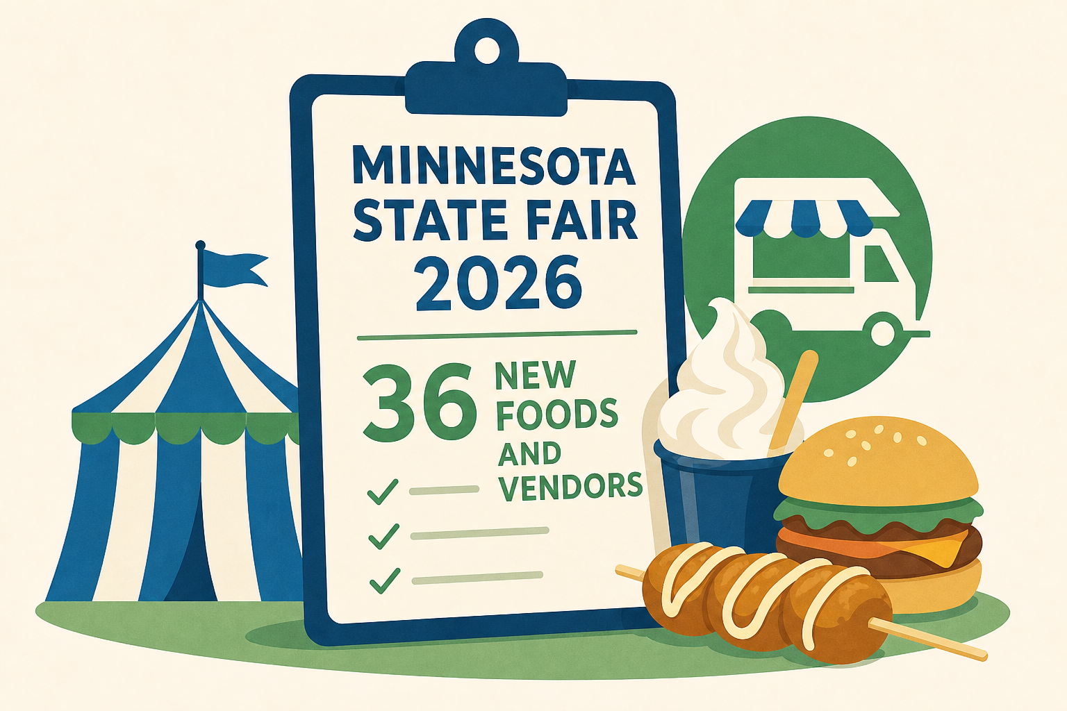 Minnesota State Fair 2026: Full list of 36 new foods and vendors