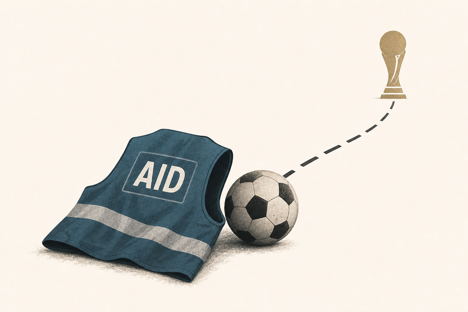 Gaza Aid Worker on His Way to Watch World Cup Killed by Israeli Strike