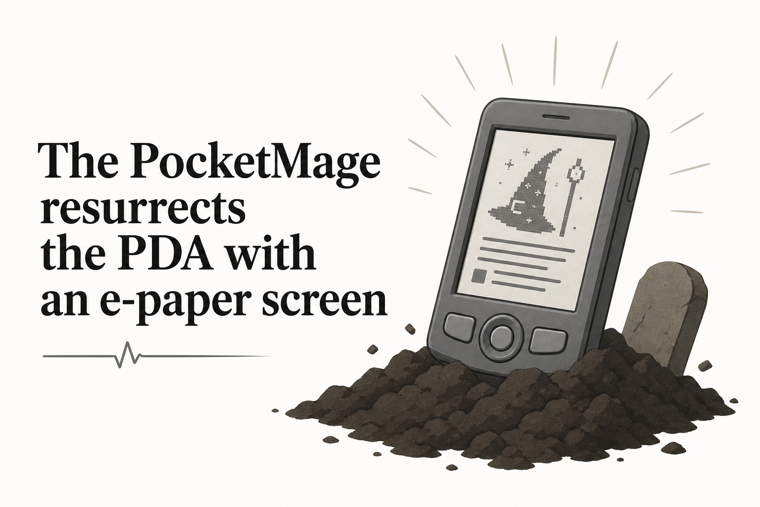The PocketMage resurrects the PDA with an e-paper screen