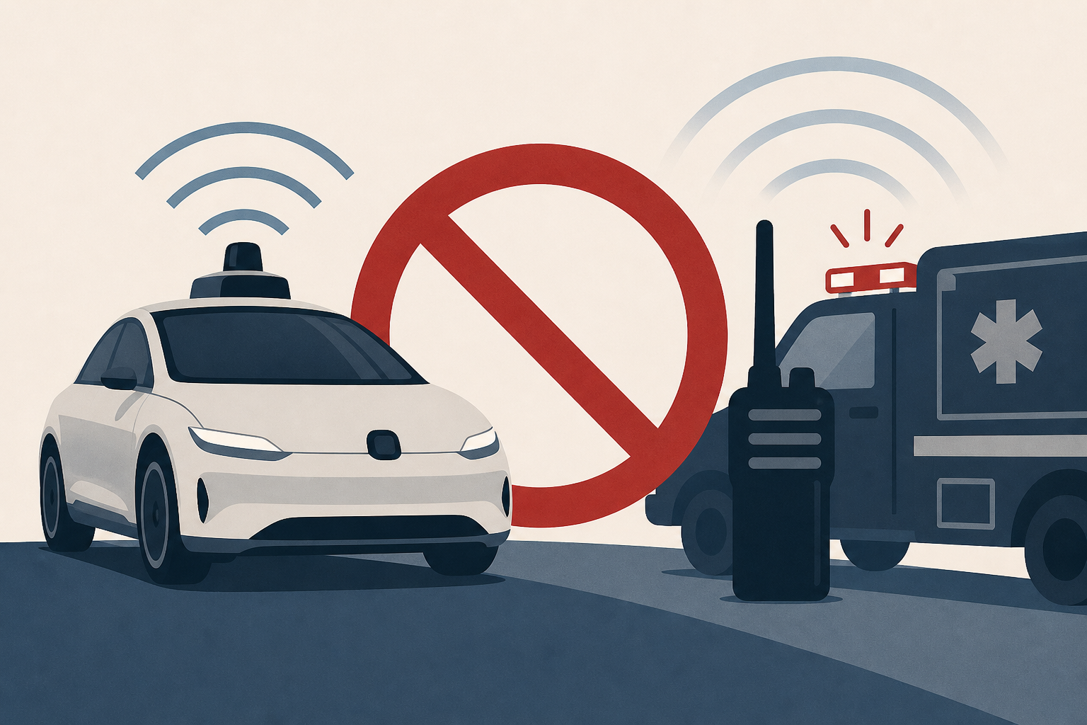 Feds demand autonomous vehicle companies stop interfering with first responders
