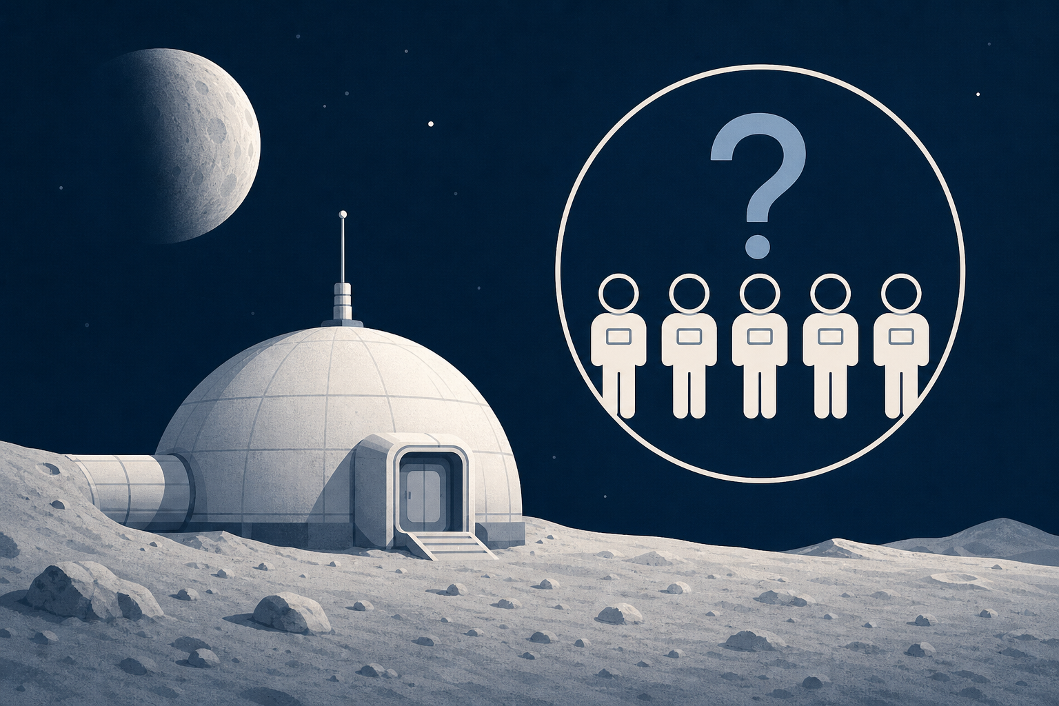 Staffing the moon base: How many astronauts should live in NASA's lunar outpost?