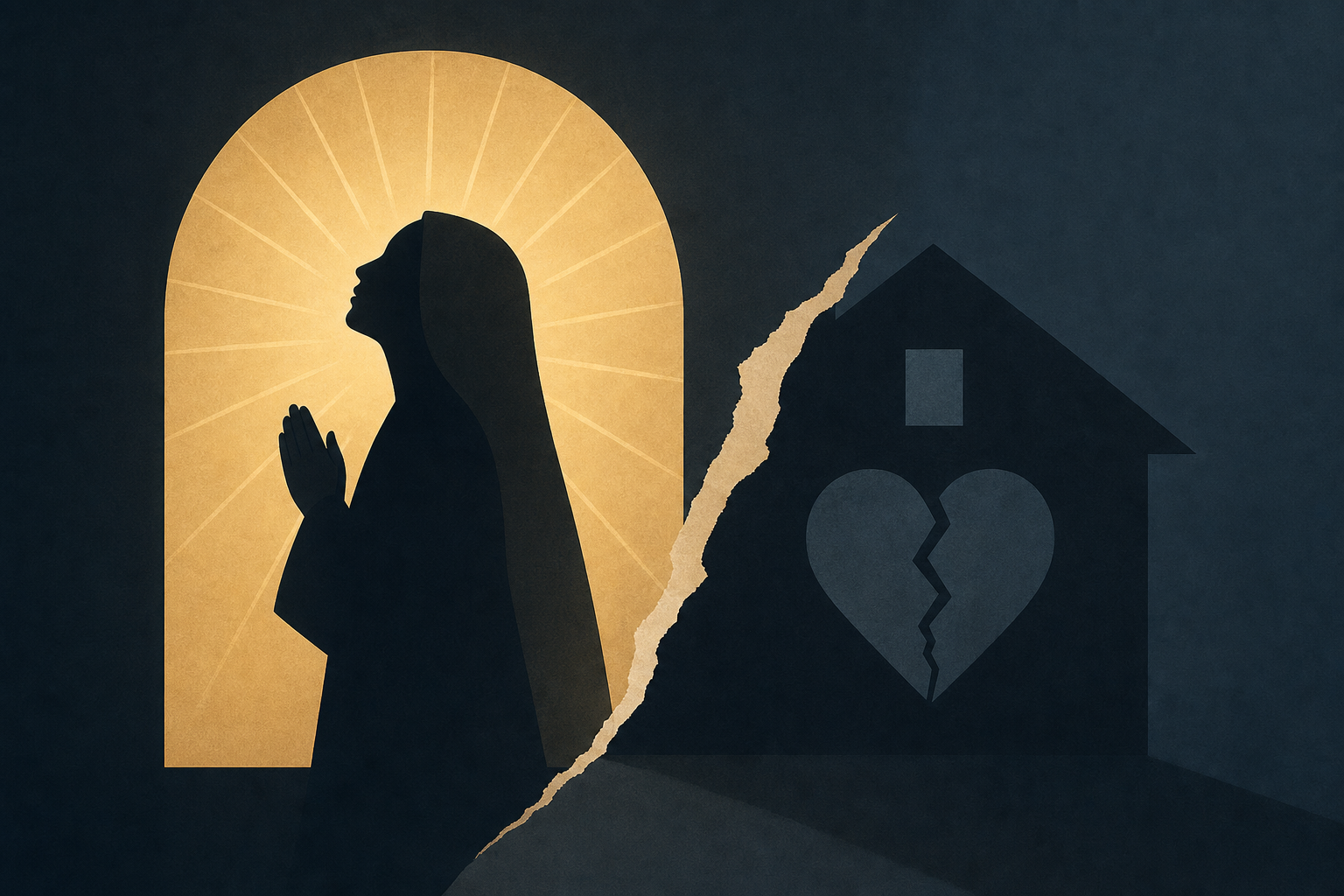 My wife turned into a religious zealot and spiraled to her death. Then our problems really started.