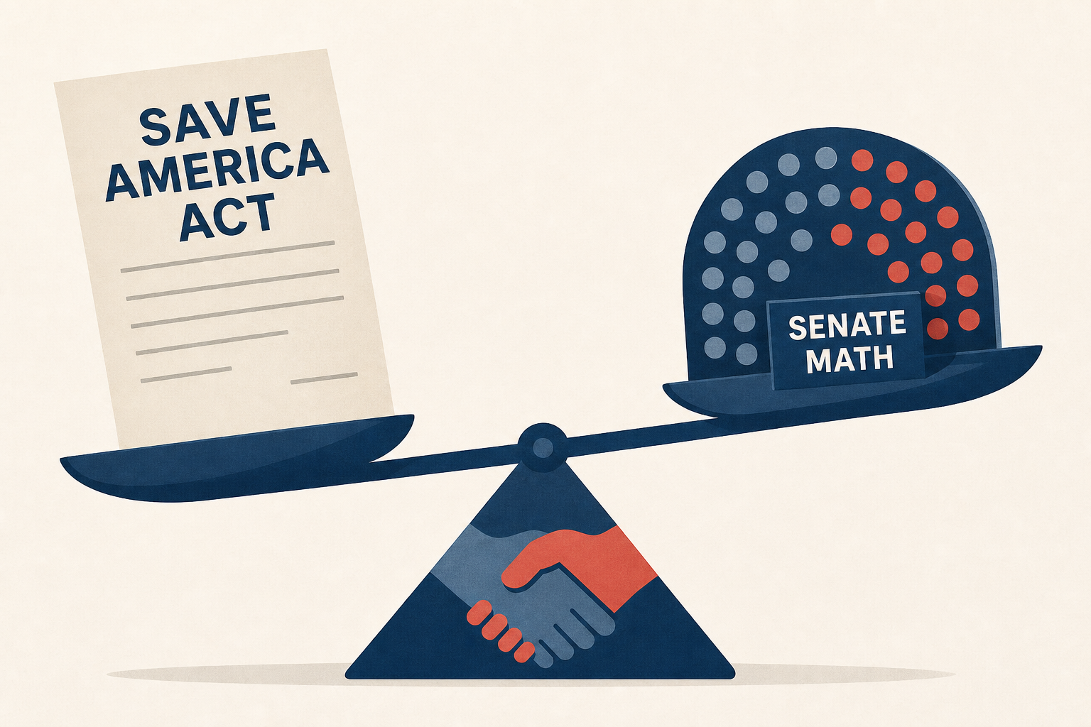 SAVE America Act pursues reconciliation as Senate math stalls bill