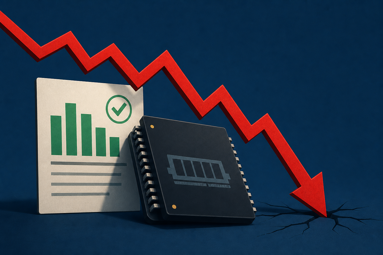 Why Is Micron Stock Falling Despite Solid Results?