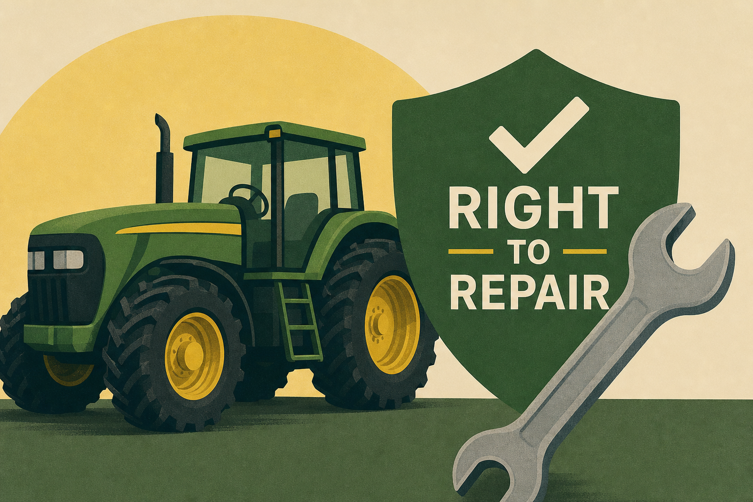 John Deere owners will get right to repair their own equipment under new settlement