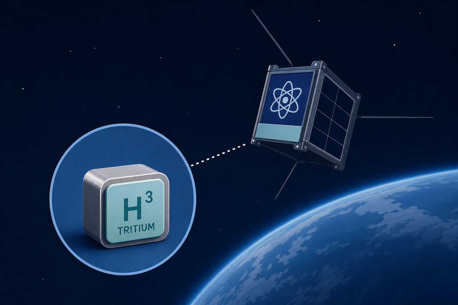 On July 7, a small Miami company called City Labs put a tritium-powered battery the size of a pencil eraser into orbit aboard a SpaceX Falcon 9 — its softball-sized BOHR CubeSat becoming the first com