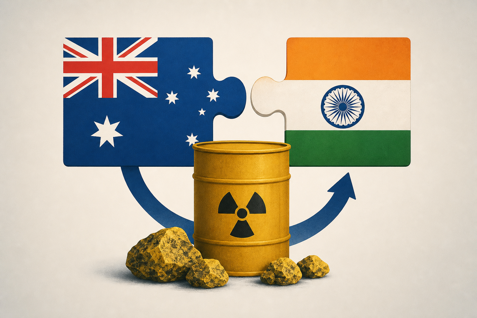 Australia signs a deal to export uranium to India