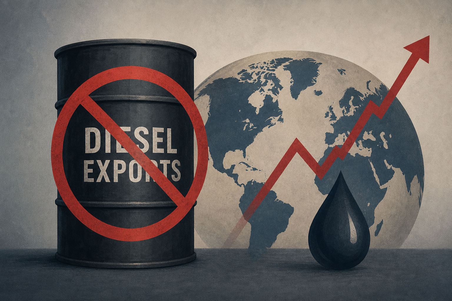 Russia bans diesel exports after Ukrainian attacks, straining already tense global market