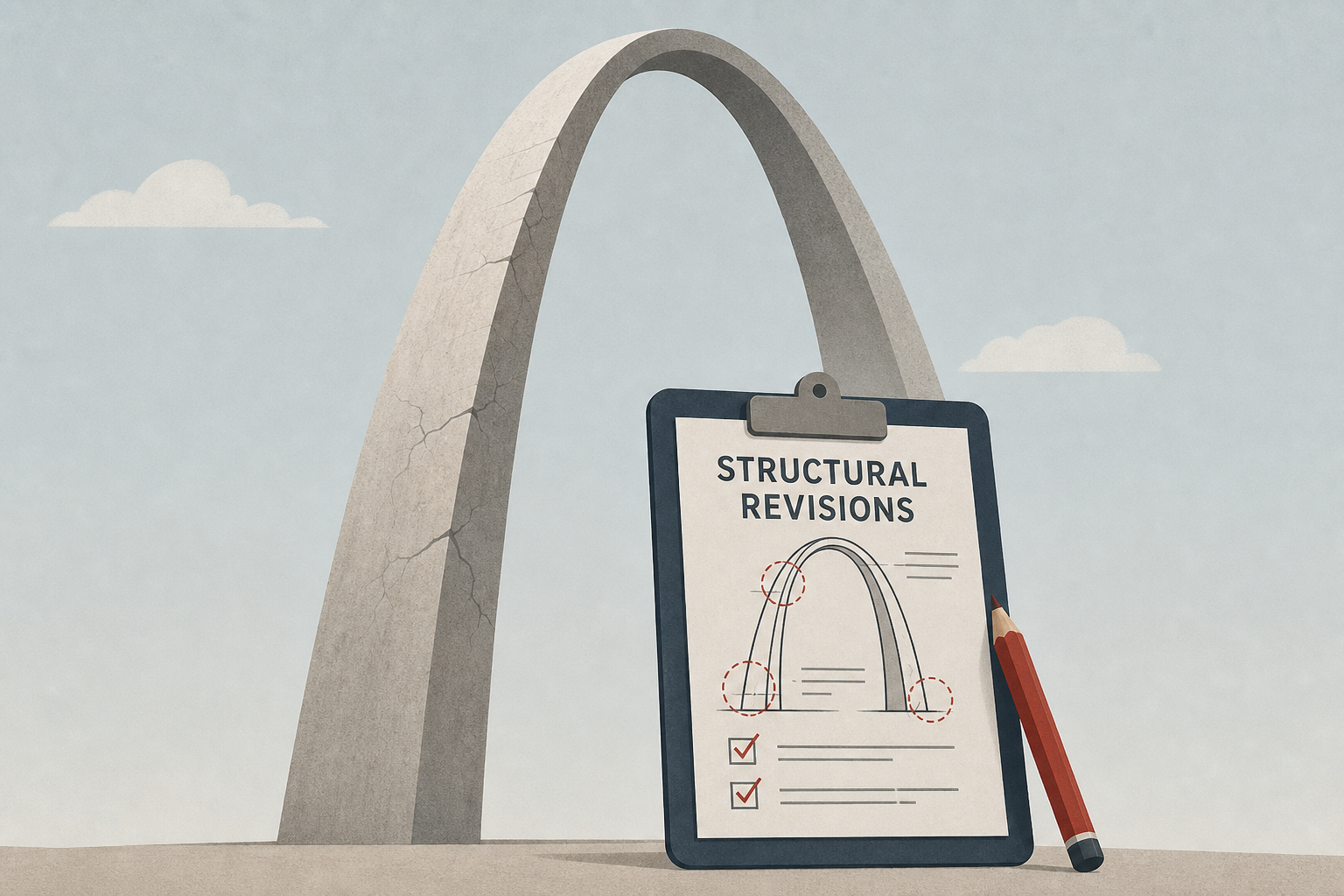 Trump's proposed arch needs structural revisions to earn final approval, planning commission says