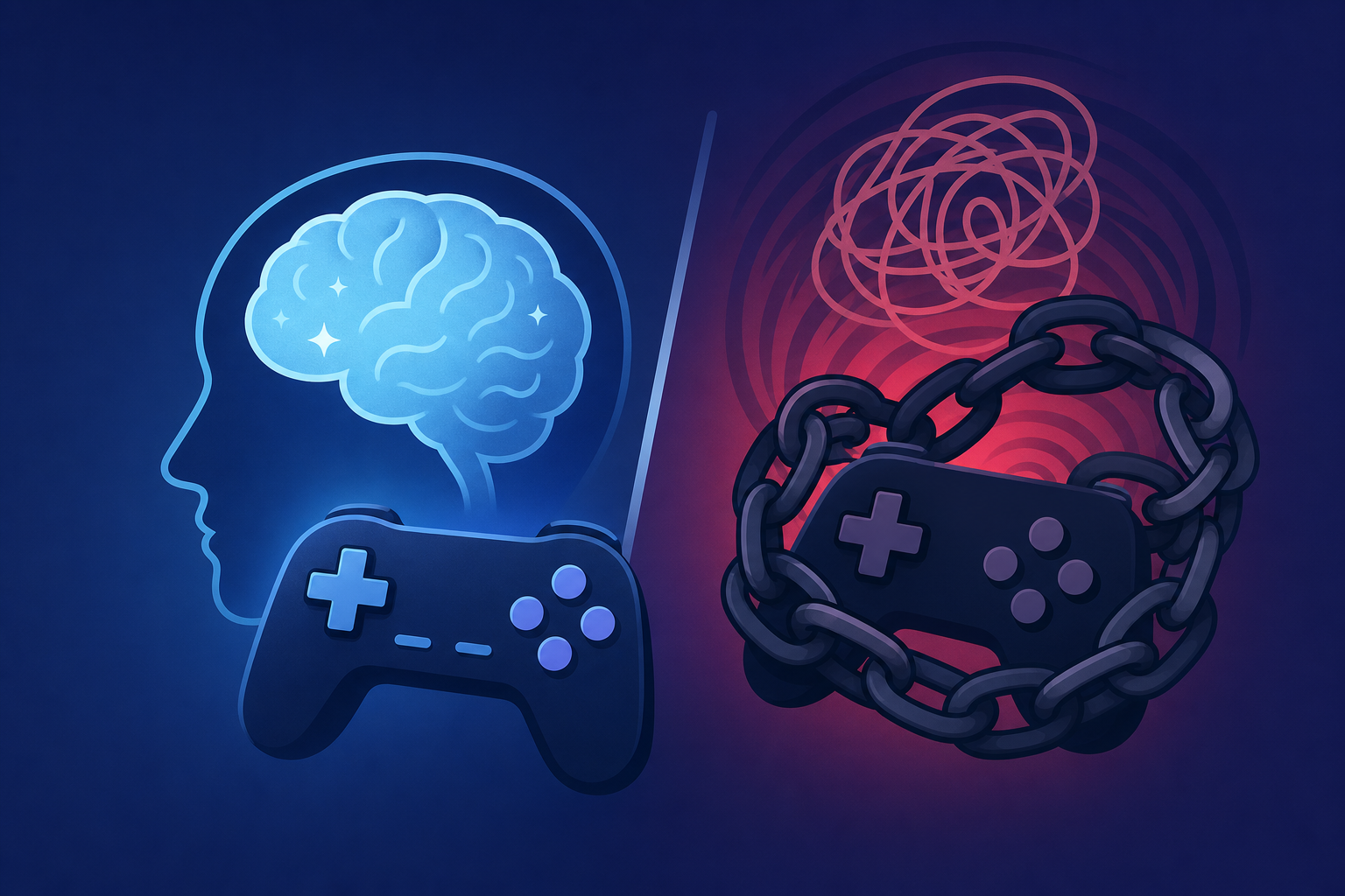 Heavy video gaming is not linked to cognitive harm in teens, but gaming addiction is