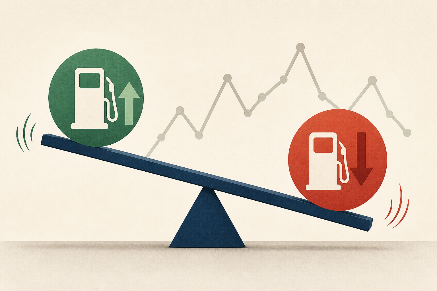 How to deal with seesawing gas prices