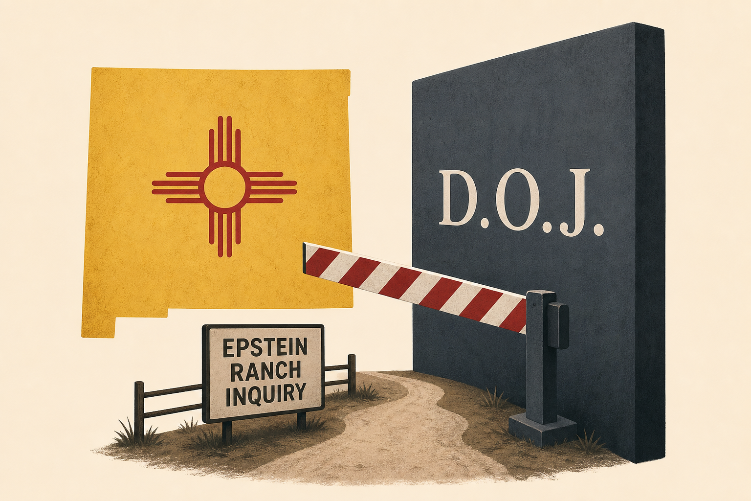 New Mexico Accuses D.O.J. of Obstructing Epstein Ranch Inquiry