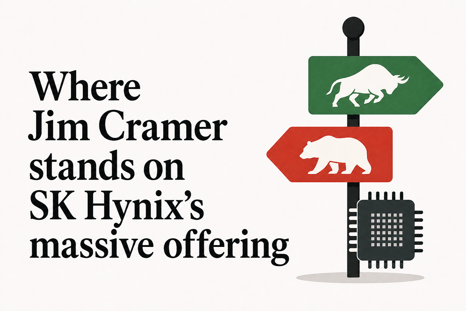 Where Jim Cramer stands on SK Hynix's massive offering